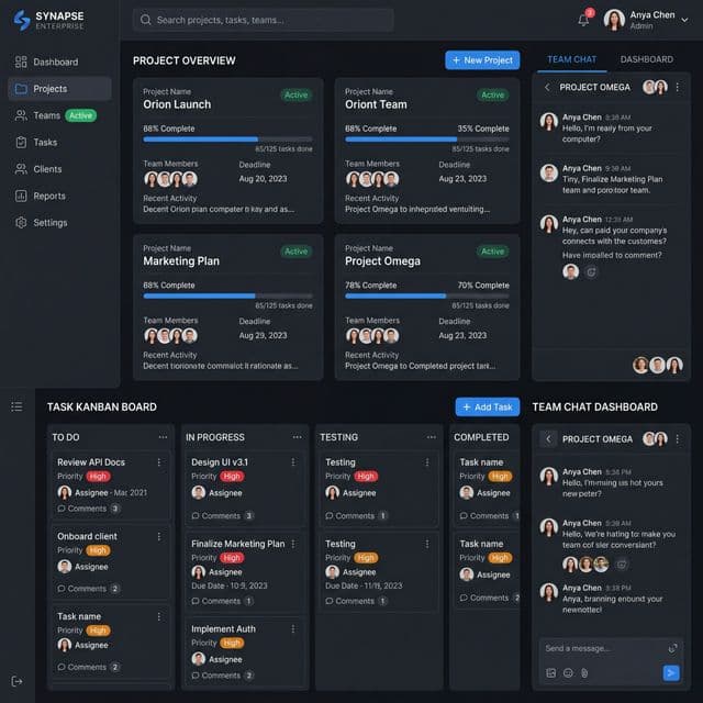 SaaS Dashboard